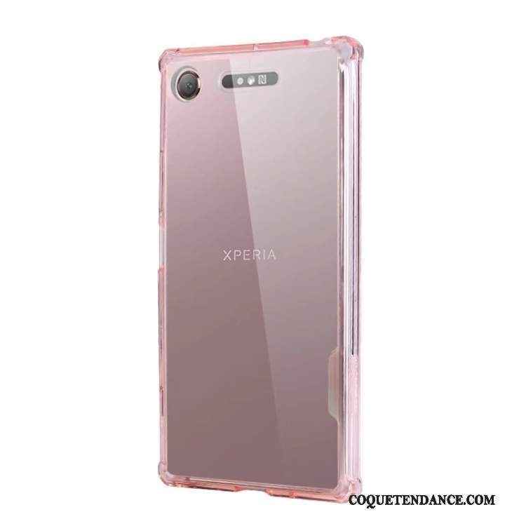 Sony Xperia Xz1 Coque De Téléphone Silicone Étui Transparent Tout Compris