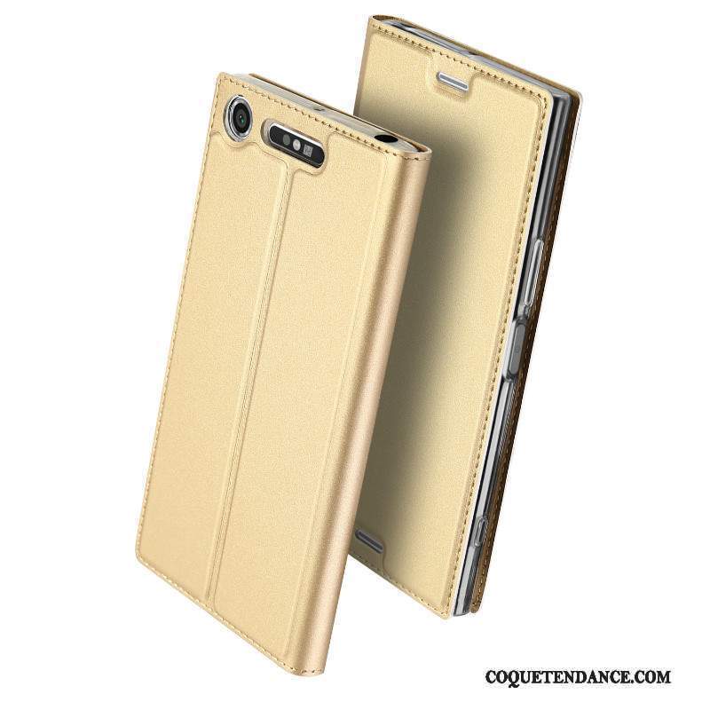 Sony Xperia Xz1 Coque Or Incassable Protection Carte