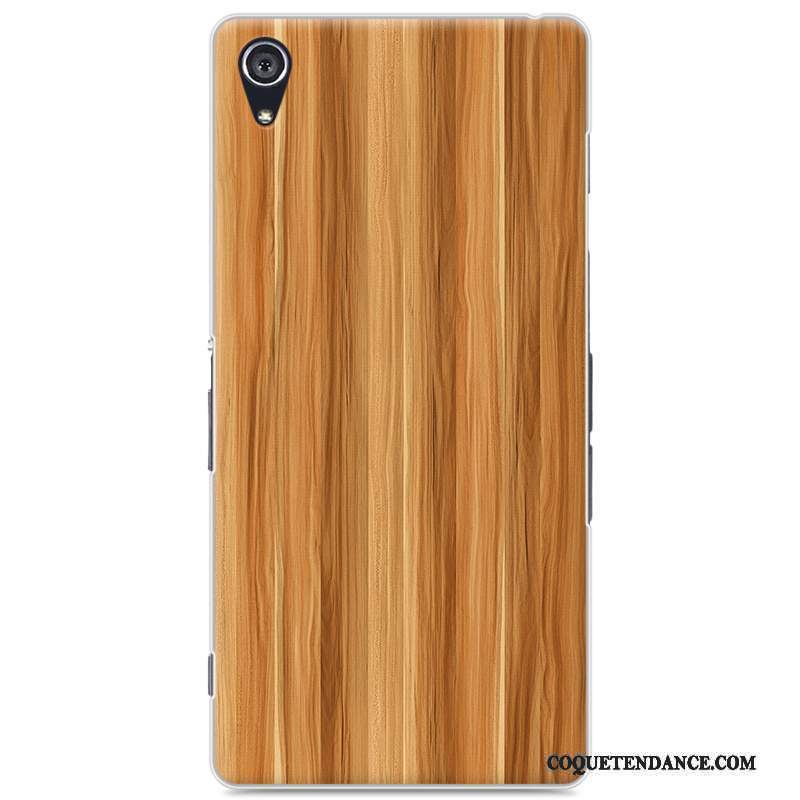 Sony Xperia Z2 Coque Difficile De Téléphone Protection Grain De Bois Étui