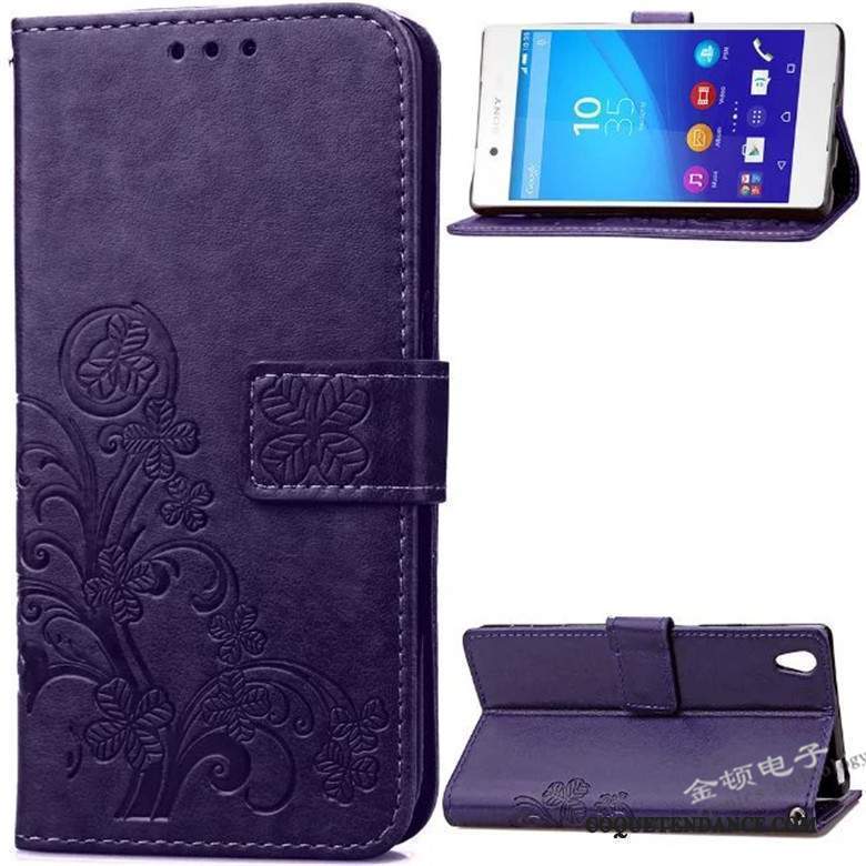 Sony Xperia Z3+ Coque Housse Étui Étui En Cuir Silicone Protection