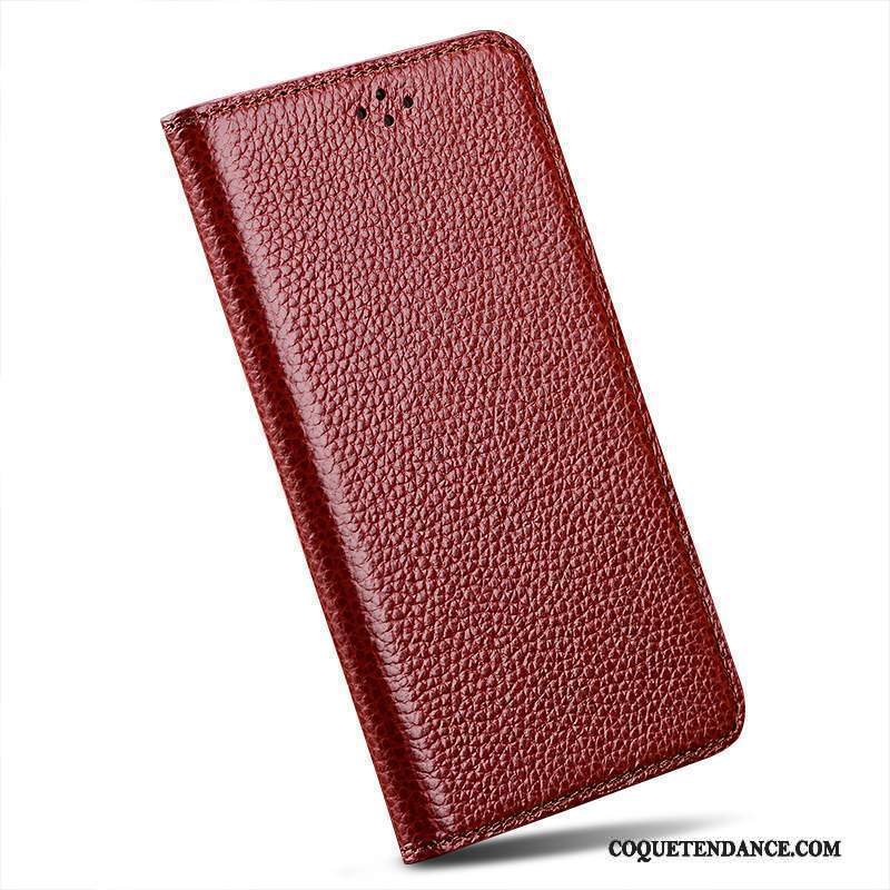 Sony Xperia Z3 Coque Protection De Téléphone Incassable Cuir Véritable Rose