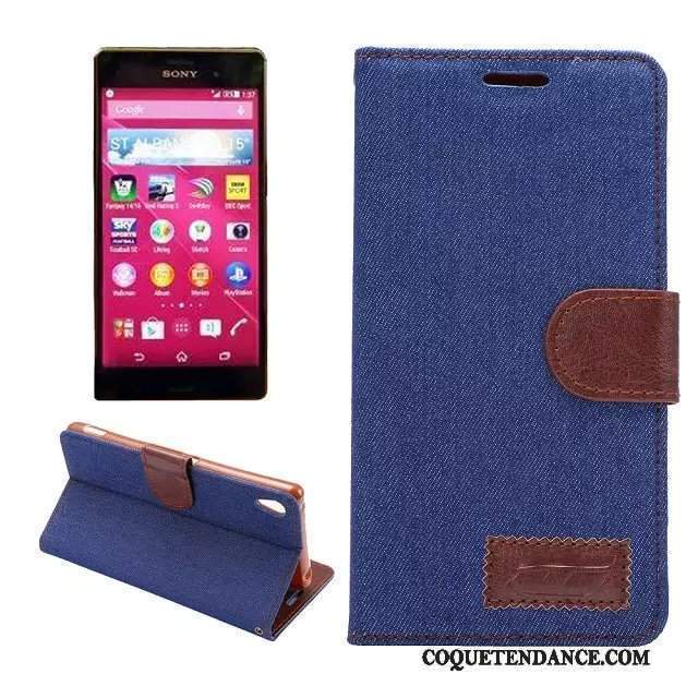 Sony Xperia Z3+ Coque Étui De Téléphone Modèle Fleurie Fluide Doux Multicolore