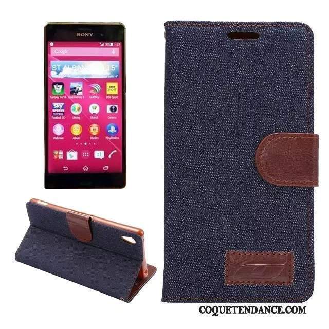 Sony Xperia Z3+ Coque Étui De Téléphone Modèle Fleurie Fluide Doux Multicolore