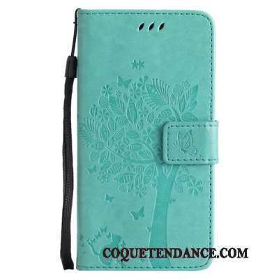 Sony Xperia Z5 Compact Coque Fluide Doux Étui En Cuir Incassable De Téléphone Bleu Clair