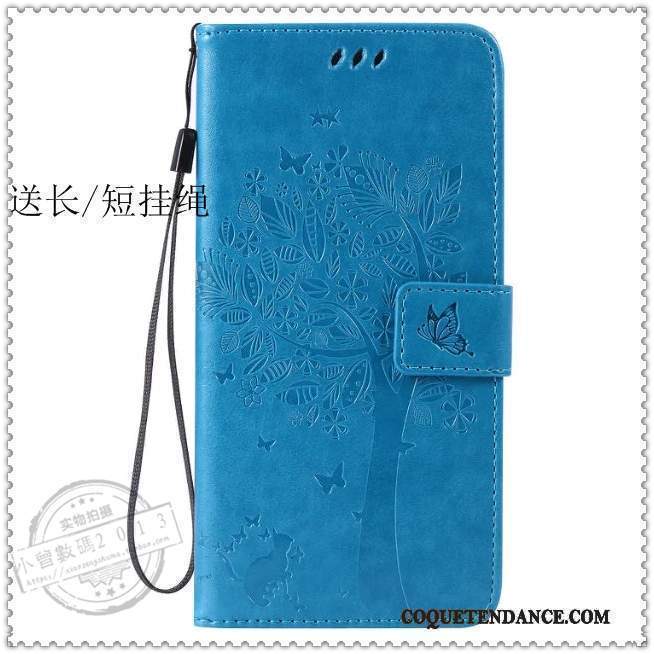 Sony Xperia Z5 Compact Coque Fluide Doux Étui En Cuir Incassable De Téléphone Bleu Clair