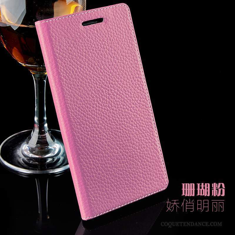 Sony Xperia Z5 Compact Coque Protection Rose Étui En Cuir Coque De Téléphone