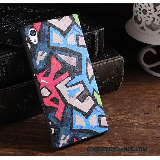 Sony Xperia Z5 Coque Fluide Doux Tendance Silicone Dessin Animé Protection