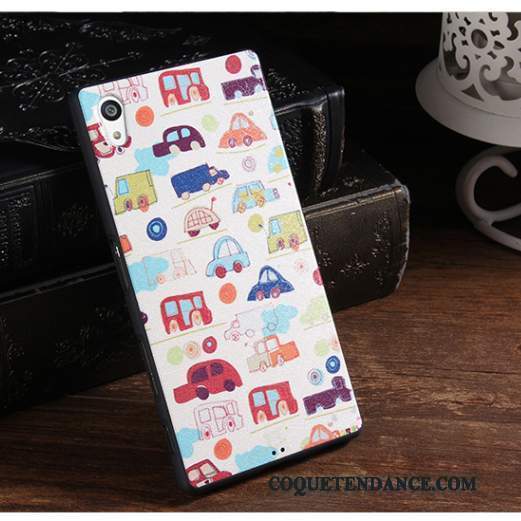 Sony Xperia Z5 Coque Fluide Doux Tendance Silicone Dessin Animé Protection