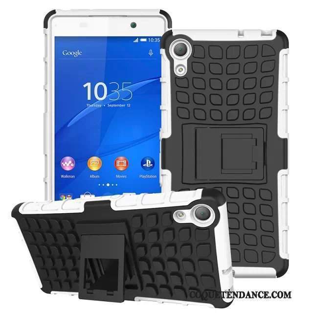 Sony Xperia Z5 Coque Incassable Étui Protection Support Bleu