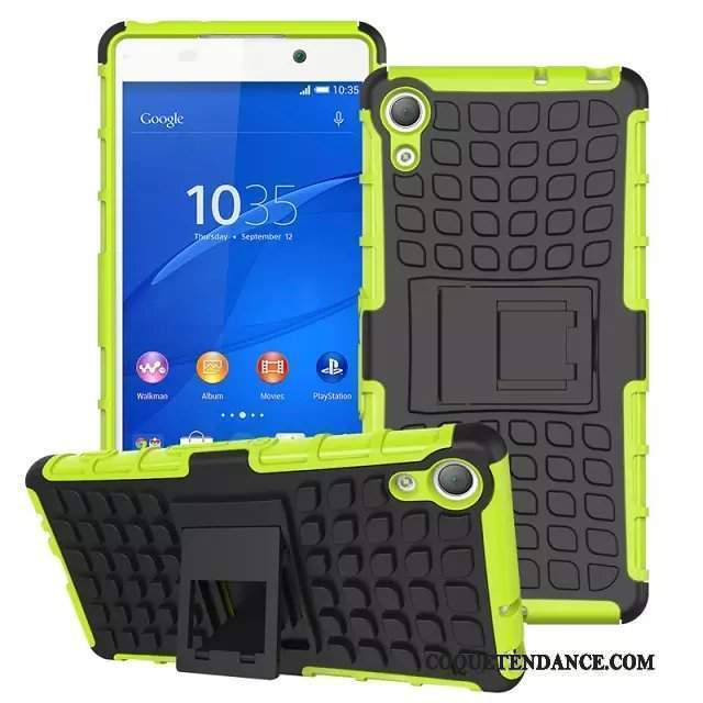 Sony Xperia Z5 Coque Incassable Étui Protection Support Bleu