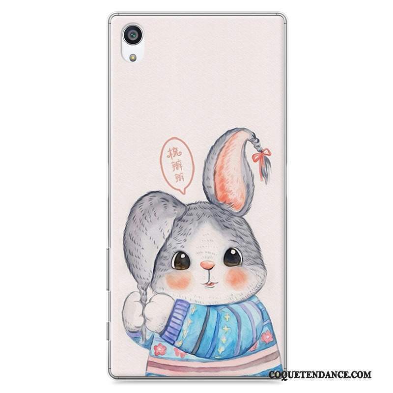 Sony Xperia Z5 Coque Protection Dessin Animé Bleu Difficile Étui