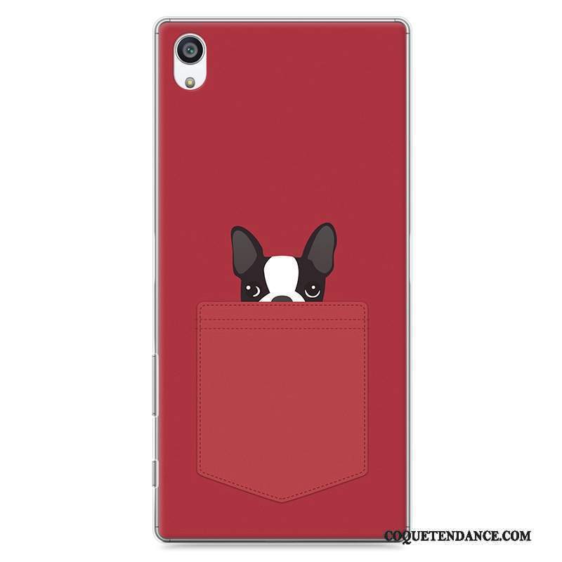 Sony Xperia Z5 Coque Protection Dessin Animé Bleu Difficile Étui