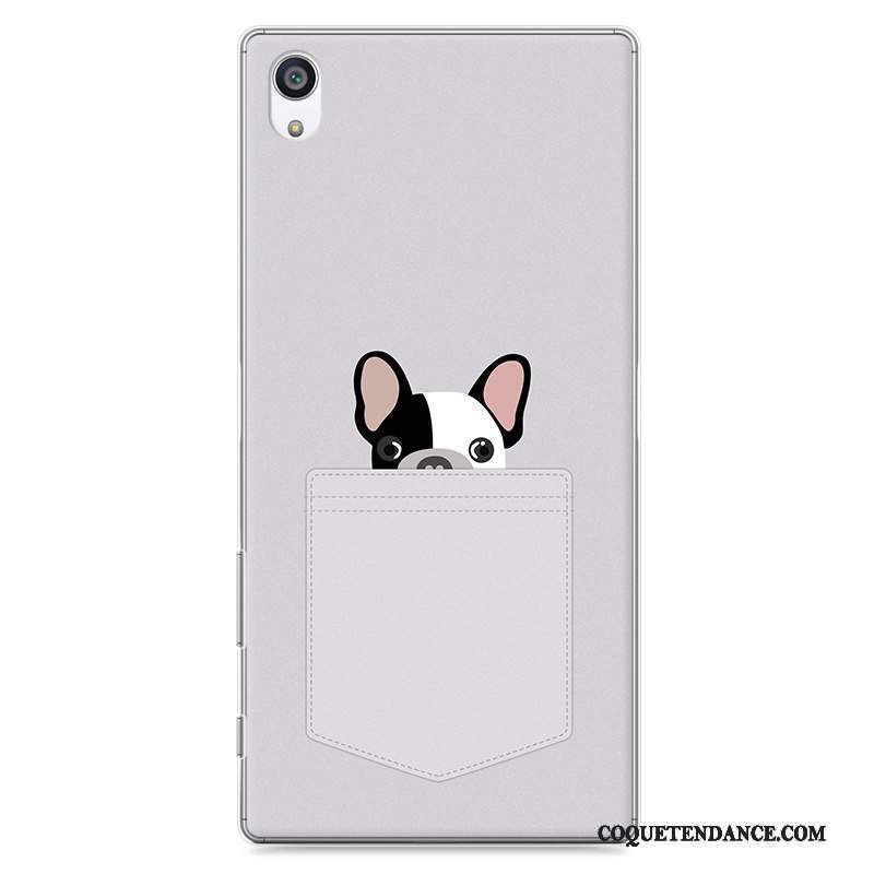 Sony Xperia Z5 Coque Protection Dessin Animé Bleu Difficile Étui