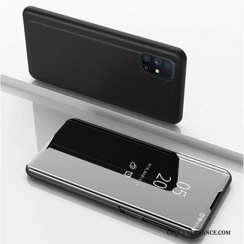 View Cover Samsung Galaxy M51 Miroir et Simili Cuir