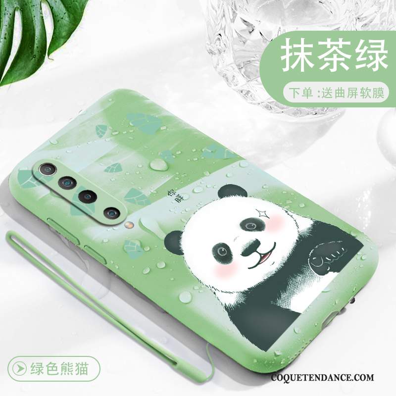 Xiaomi Mi 10 Coque Créatif Petit De Téléphone Vert Silicone