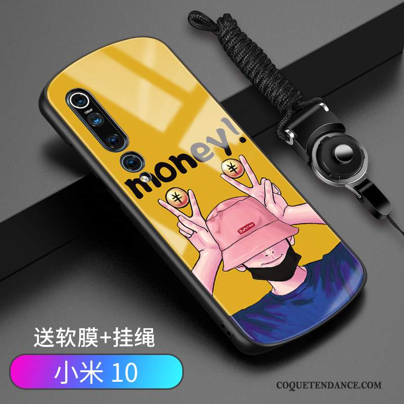 Xiaomi Mi 10 Coque De Téléphone Verre Personnalité Nouveau Arc