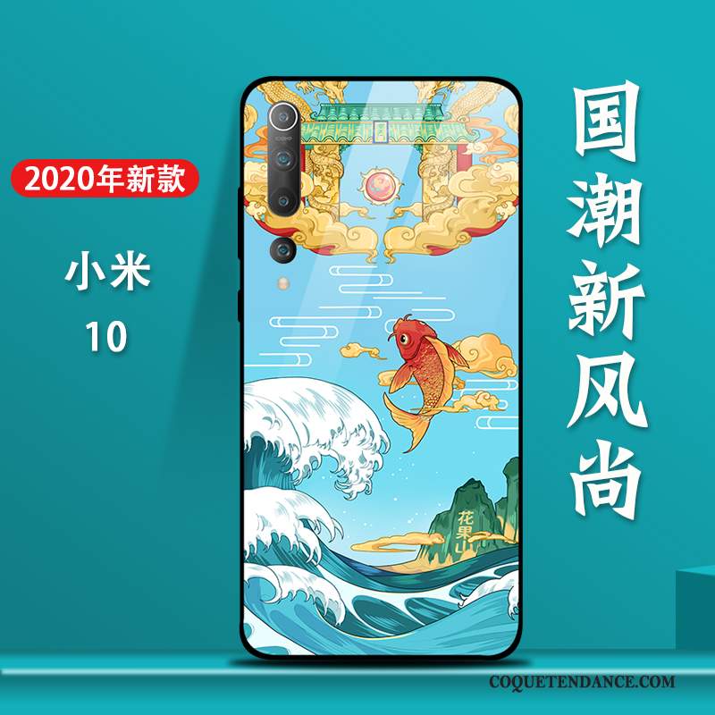 Xiaomi Mi 10 Coque Nouveau Ornements Suspendus Tout Compris Incassable Petit