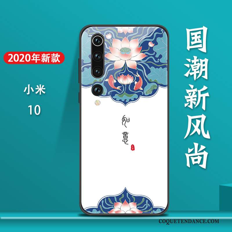 Xiaomi Mi 10 Coque Nouveau Ornements Suspendus Tout Compris Incassable Petit