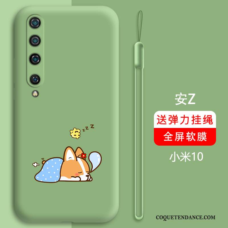 Xiaomi Mi 10 Coque Tout Compris Dessin Animé Net Rouge Étui Protection