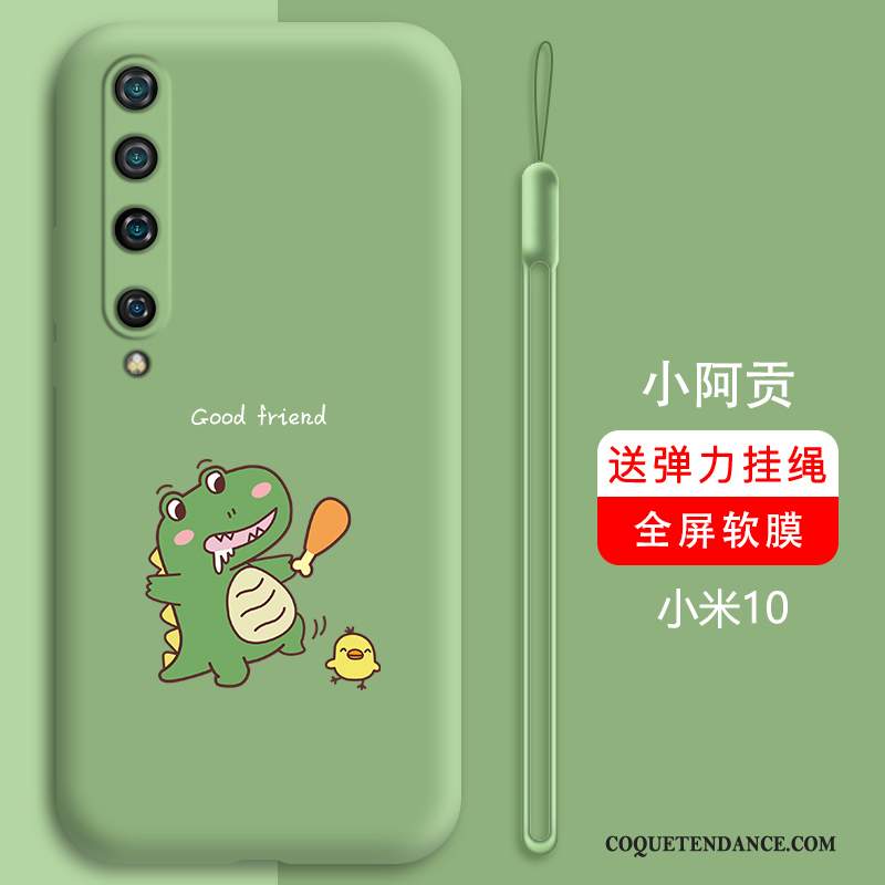 Xiaomi Mi 10 Coque Tout Compris Dessin Animé Net Rouge Étui Protection