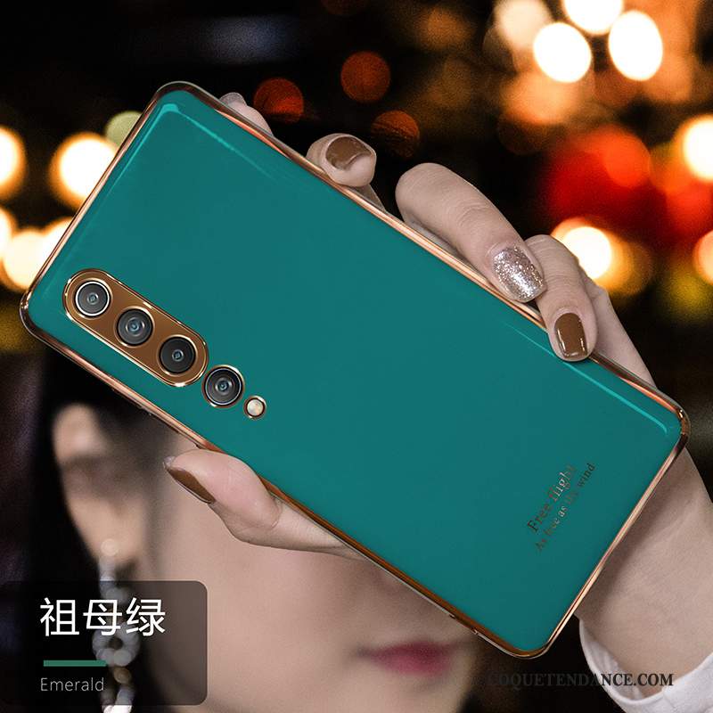 Xiaomi Mi 10 Coque Vert Protection Silicone Nouveau De Téléphone