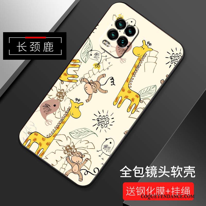 Xiaomi Mi 10 Lite Coque Incassable Protection Créatif Jeunesse Modèle Fleurie