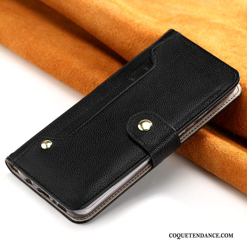 Xiaomi Mi 10 Pro Coque Clamshell Luxe Cuir Véritable Protection De Téléphone