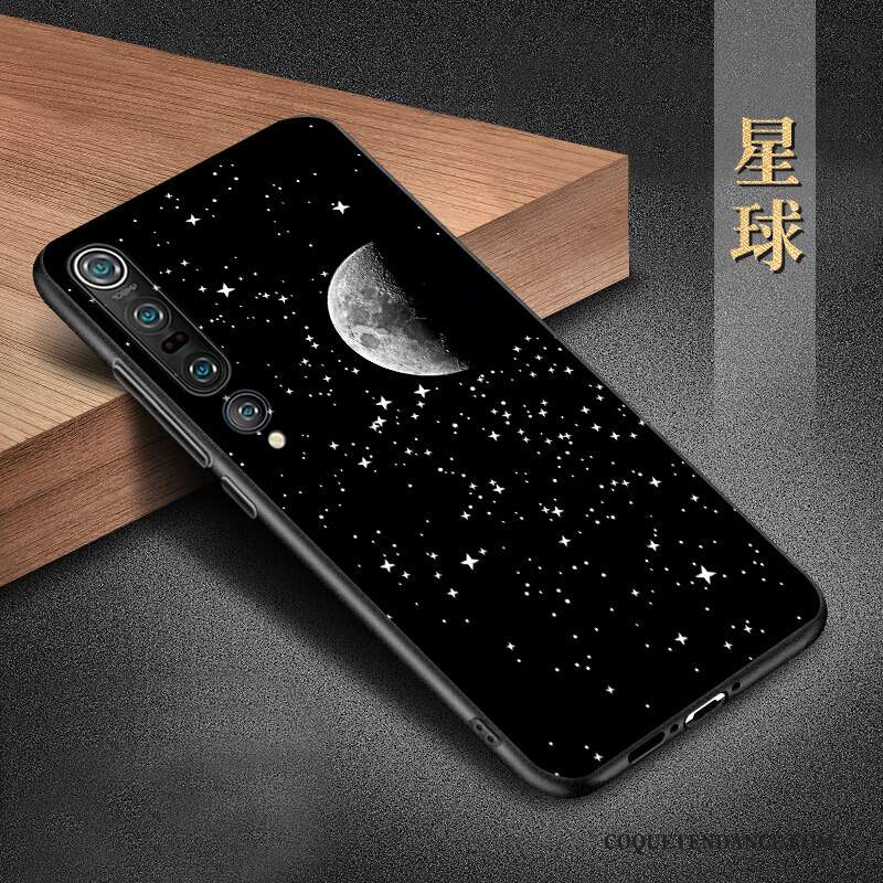 Xiaomi Mi 10 Pro Coque Délavé En Daim Incassable Protection Tendance