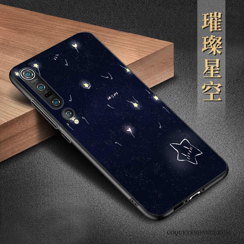 Xiaomi Mi 10 Pro Coque Délavé En Daim Incassable Protection Tendance