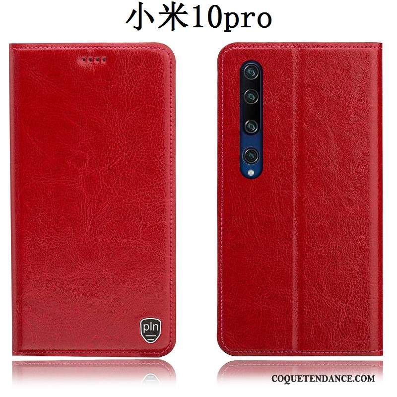 Xiaomi Mi 10 Pro Coque Jeunesse Incassable Étui En Cuir Modèle Fleurie Housse