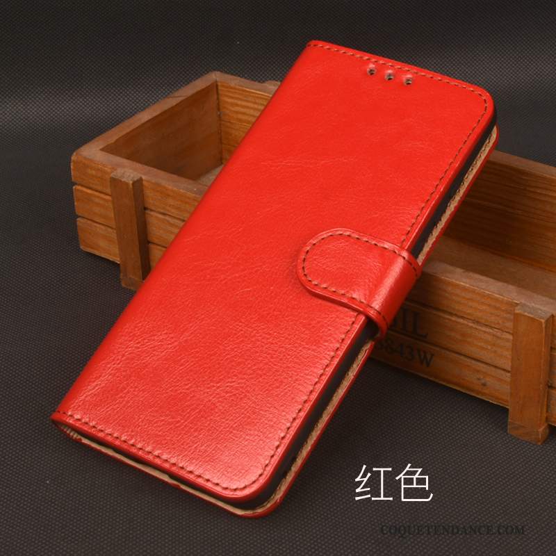 Xiaomi Mi 10 Pro Coque Petit Magnétisme Incassable Cuir Véritable Tout Compris