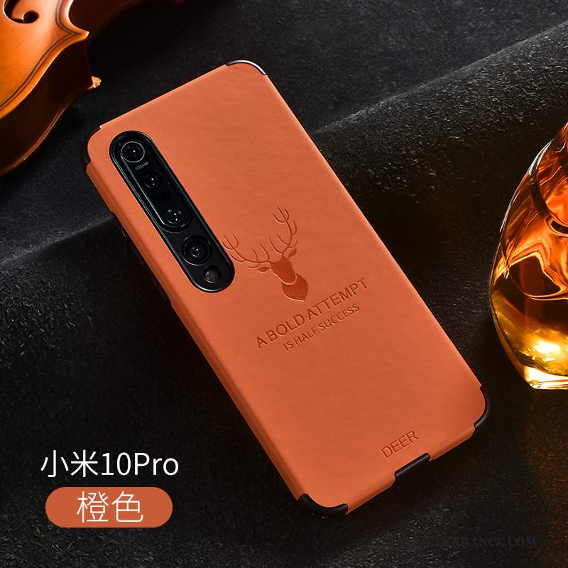 Xiaomi Mi 10 Pro Coque Petit Silicone Cuir Mode Fluide Doux