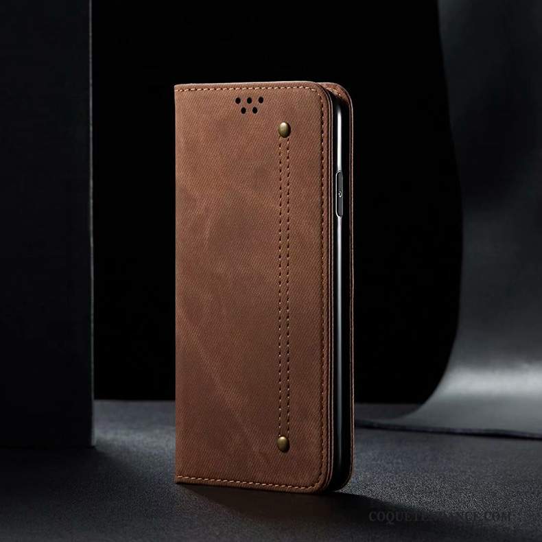 Xiaomi Mi 10 Pro Coque Étui En Cuir Tout Compris Protection Simple Incassable