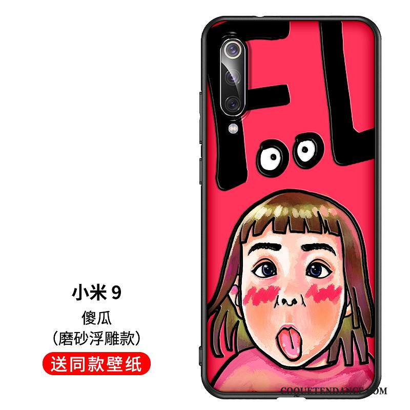 Xiaomi Mi 9 Coque De Téléphone Silicone Personnalité Net Rouge Vent