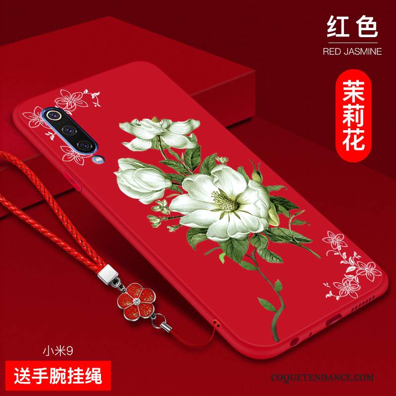 Xiaomi Mi 9 Coque De Téléphone Tout Compris Personnalité Noir Incassable