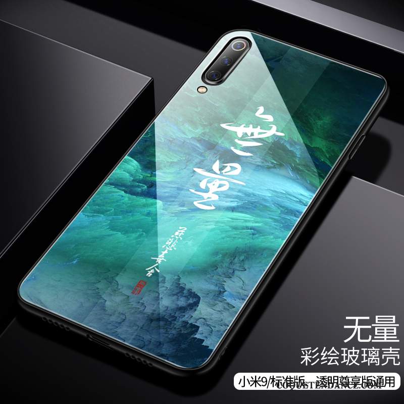 Xiaomi Mi 9 Coque Style Chinois Luxe Nouveau Tout Compris Étui