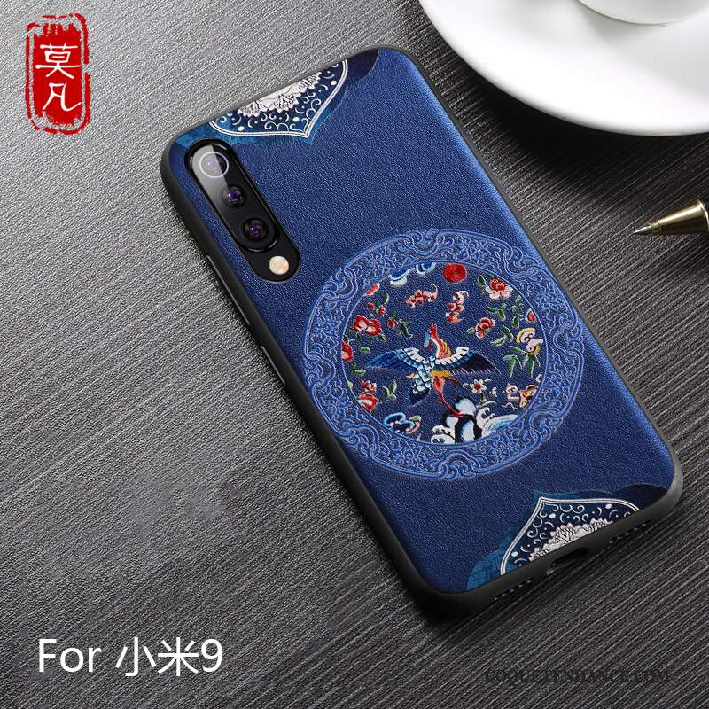 Xiaomi Mi 9 Coque Style Chinois Petit Tendance Fluide Doux