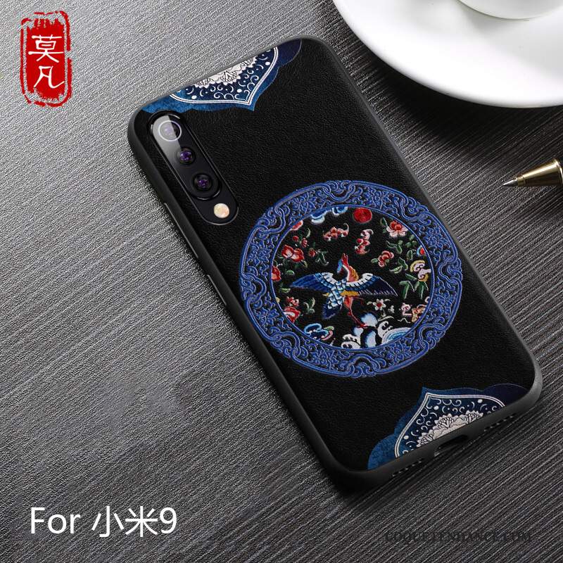 Xiaomi Mi 9 Coque Style Chinois Petit Tendance Fluide Doux