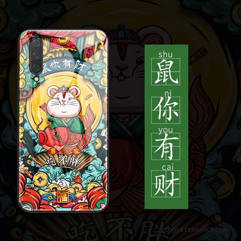 Xiaomi Mi 9 Lite Coque Créatif Net Rouge Charmant Rat Très Mince