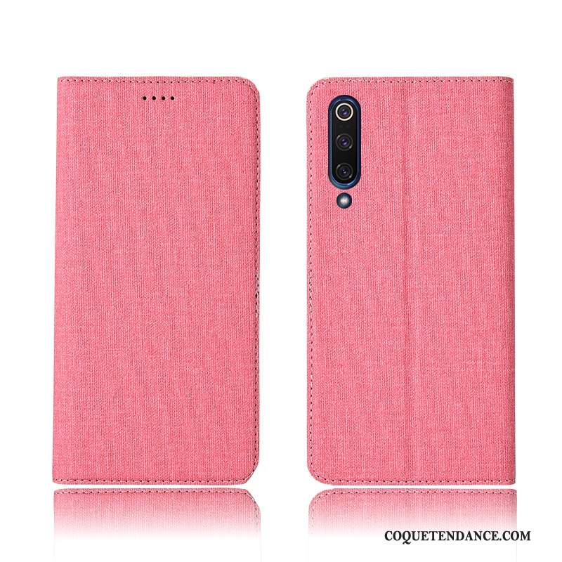 Xiaomi Mi 9 Se Coque De Téléphone Lin Petit Protection Silicone