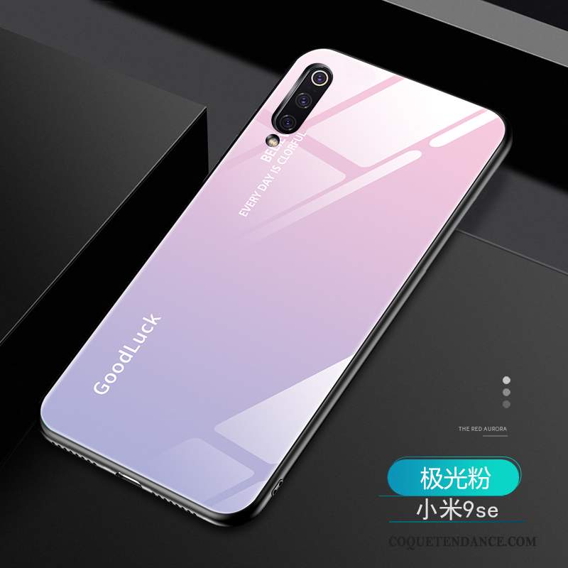 Xiaomi Mi 9 Se Coque Difficile Protection Étui Verre Trempé