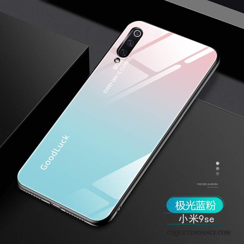 Xiaomi Mi 9 Se Coque Difficile Protection Étui Verre Trempé