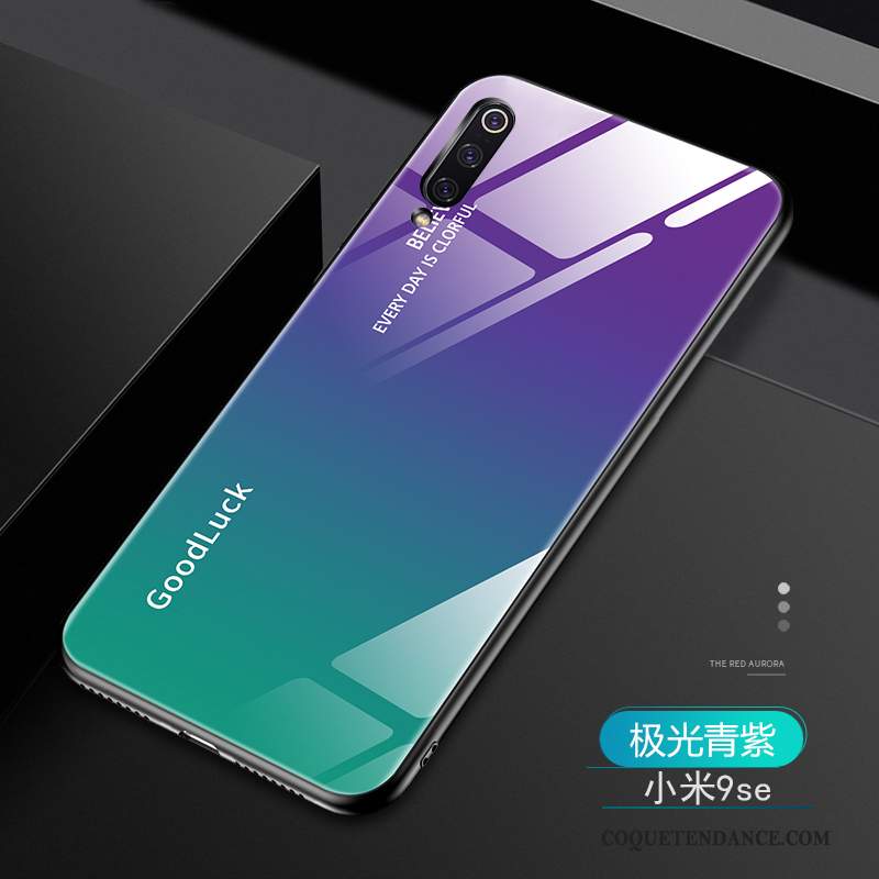 Xiaomi Mi 9 Se Coque Difficile Protection Étui Verre Trempé