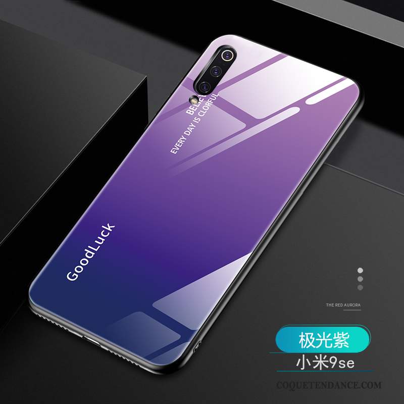 Xiaomi Mi 9 Se Coque Difficile Protection Étui Verre Trempé