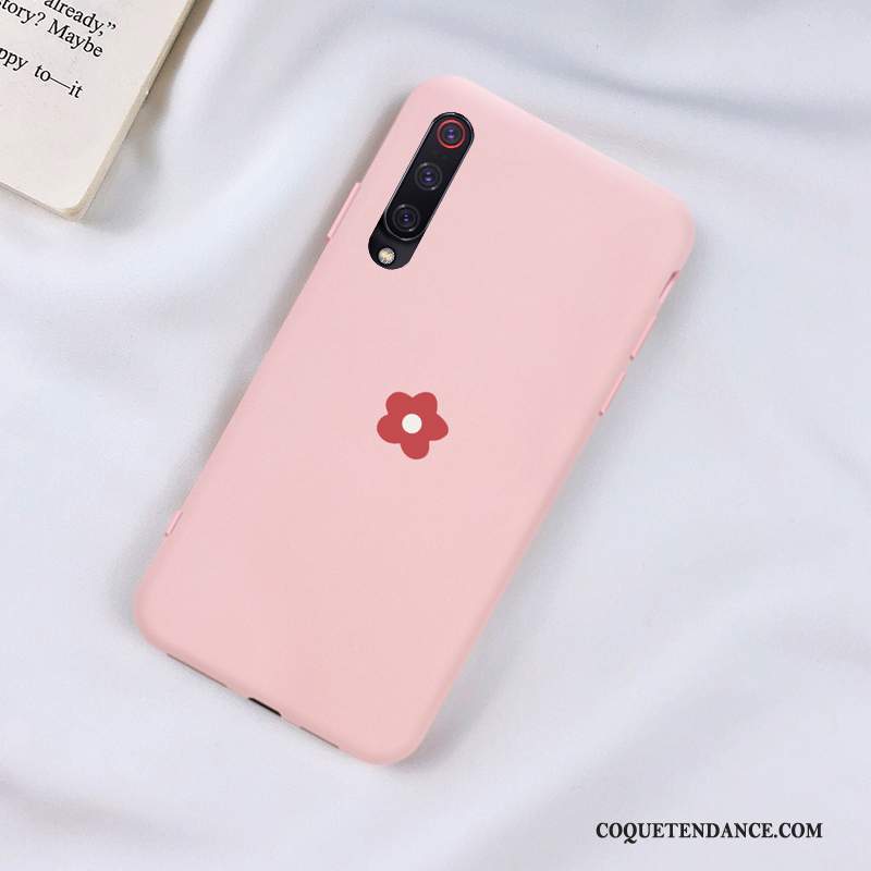 Xiaomi Mi 9 Se Coque Frais Étui Fluide Doux Vent Rose