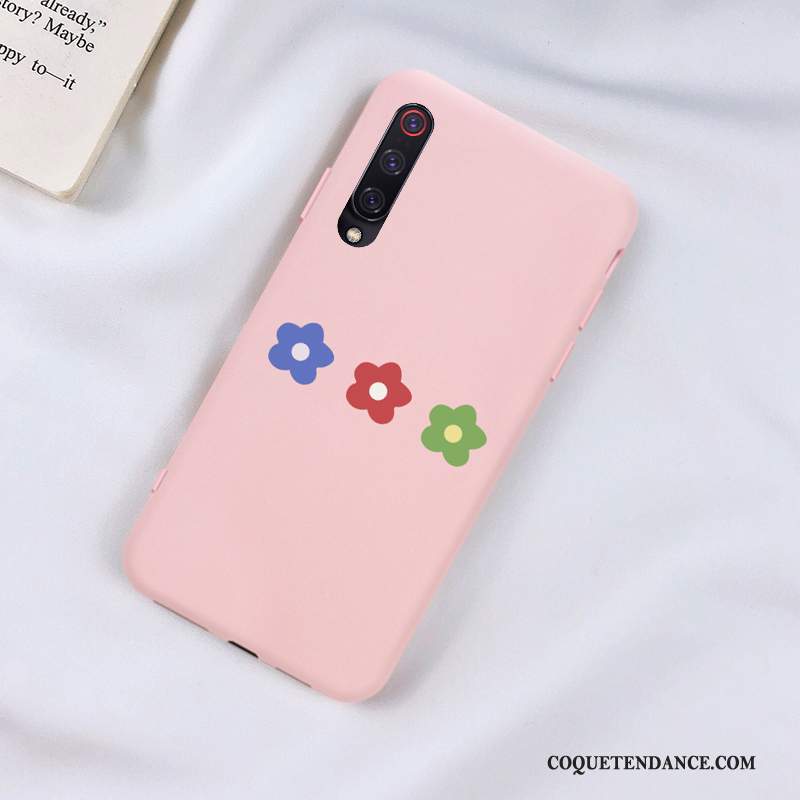 Xiaomi Mi 9 Se Coque Frais Étui Fluide Doux Vent Rose