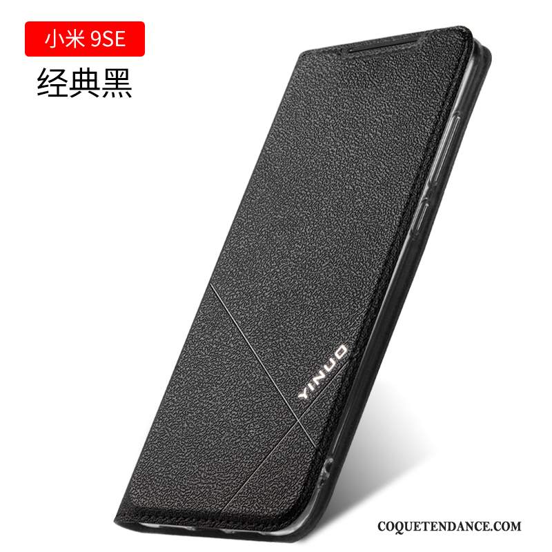 Xiaomi Mi 9 Se Coque Étui En Cuir Tout Compris Rouge De Téléphone