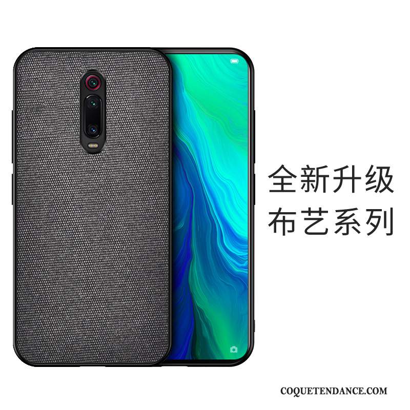 Xiaomi Mi 9t Coque Rouge Étui Protection Fluide Doux Petit