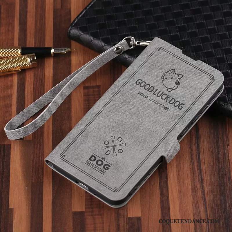 Xiaomi Mi 9t Pro Coque Vintage Noir Créatif Business Tendance