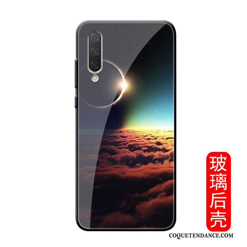 Xiaomi Mi A3 Coque De Téléphone Mois Miroir Personnalité Verre